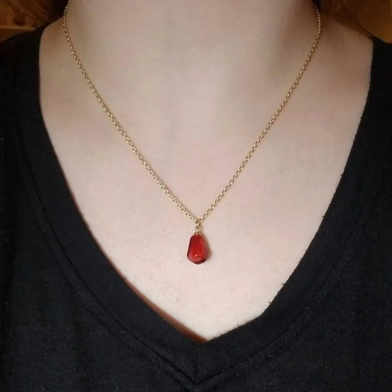 Seed Pendant Necklace