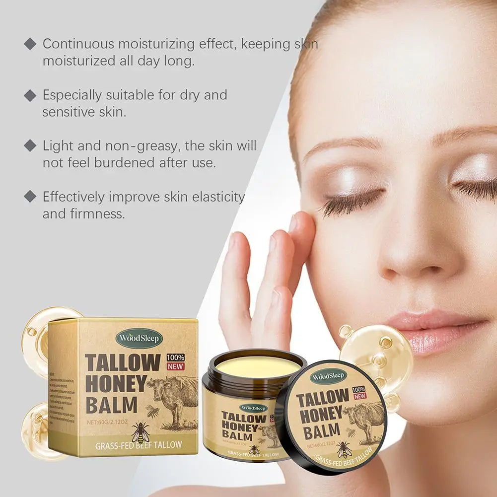 Whipped Beef Tallow Honey Balm