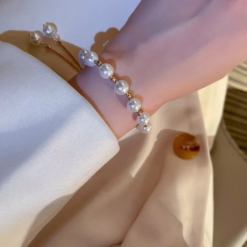Elegant Pearl Bracelet