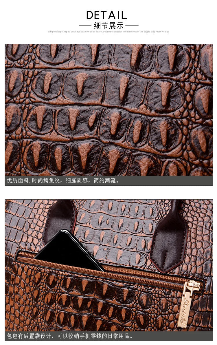 Crocodile Leather Handbags