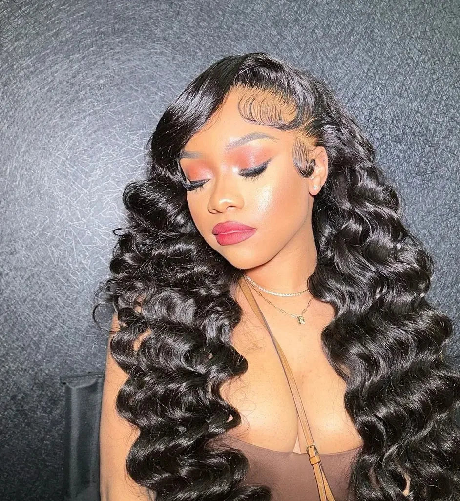 Transparent Human Hair Wig