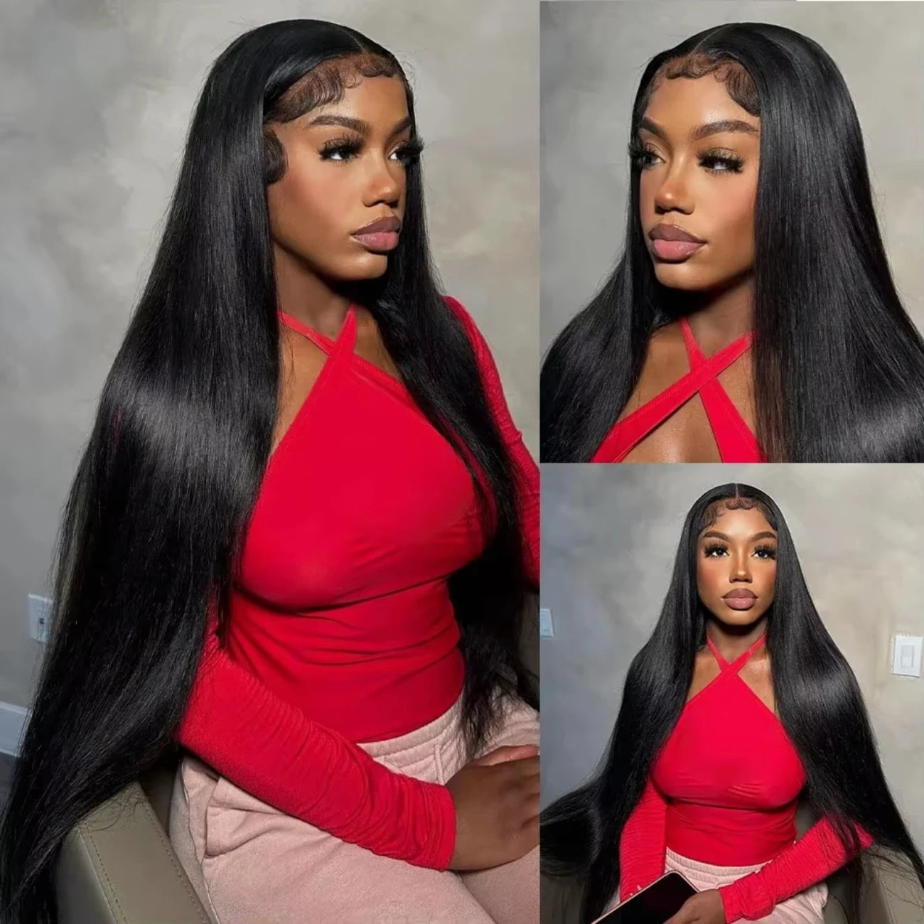 Natural Hairline Bleached Knots