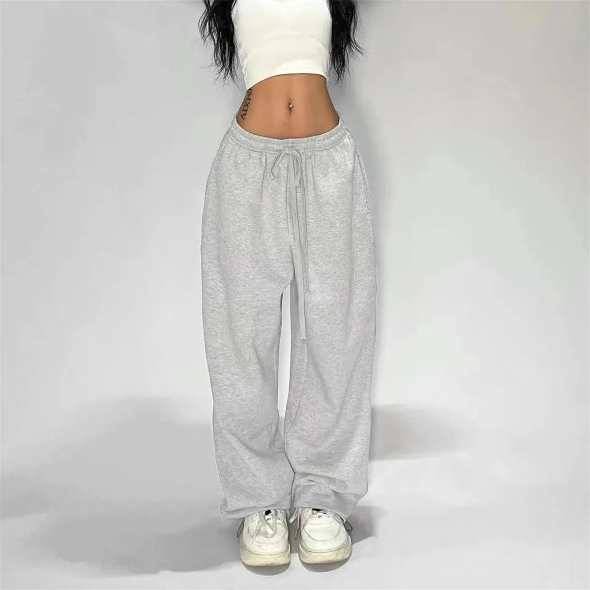 Casual Solid Sweatpants
