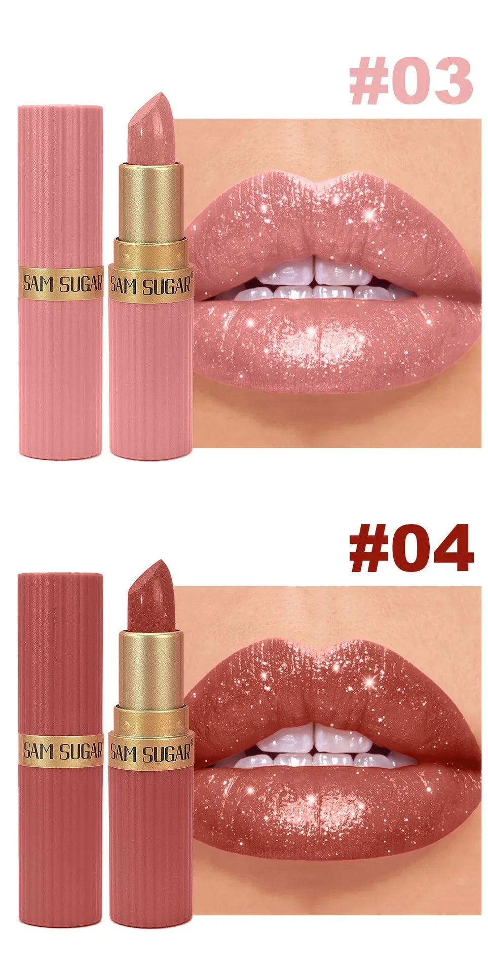 Diamond Glitter Lipstick