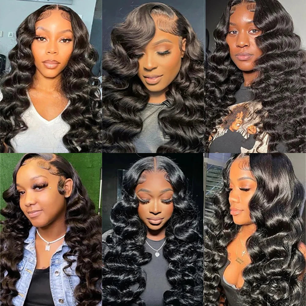 Transparent Human Hair Wig