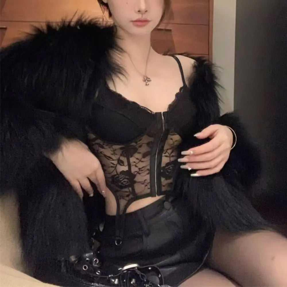 Lace Corset Top