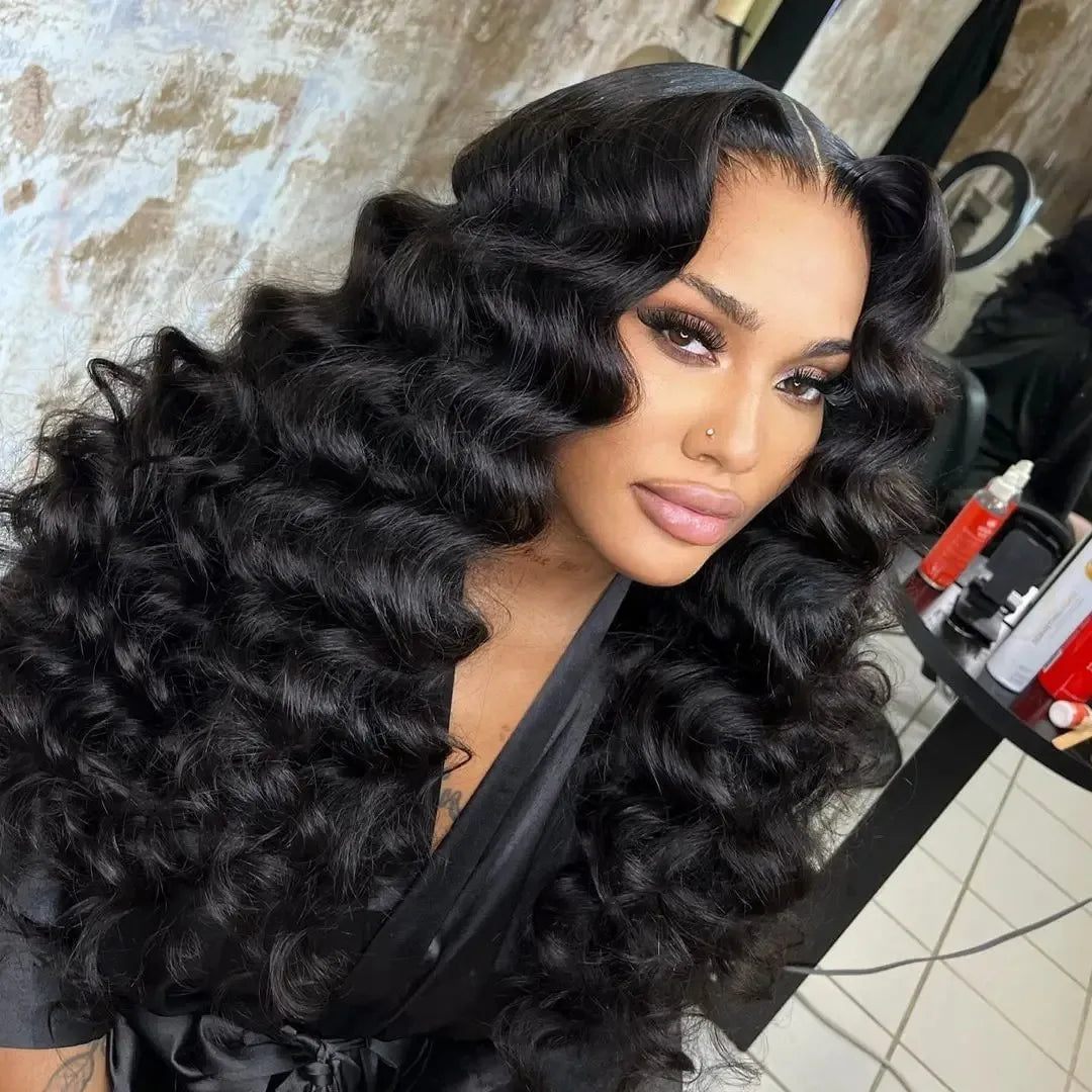 Transparent Human Hair Wig