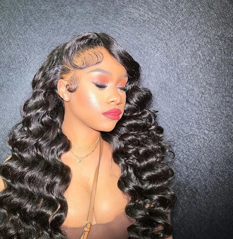 Transparent Human Hair Wig