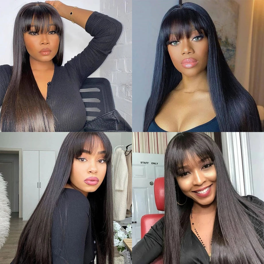 Straight Human Hair Wig