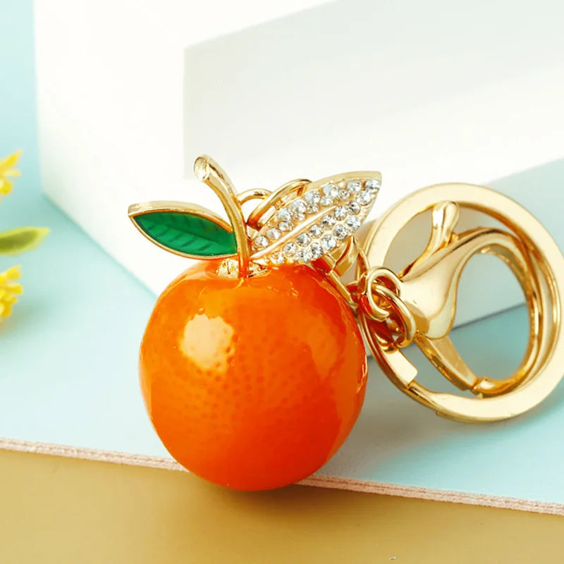 Rhinestone Alloy Key Rings