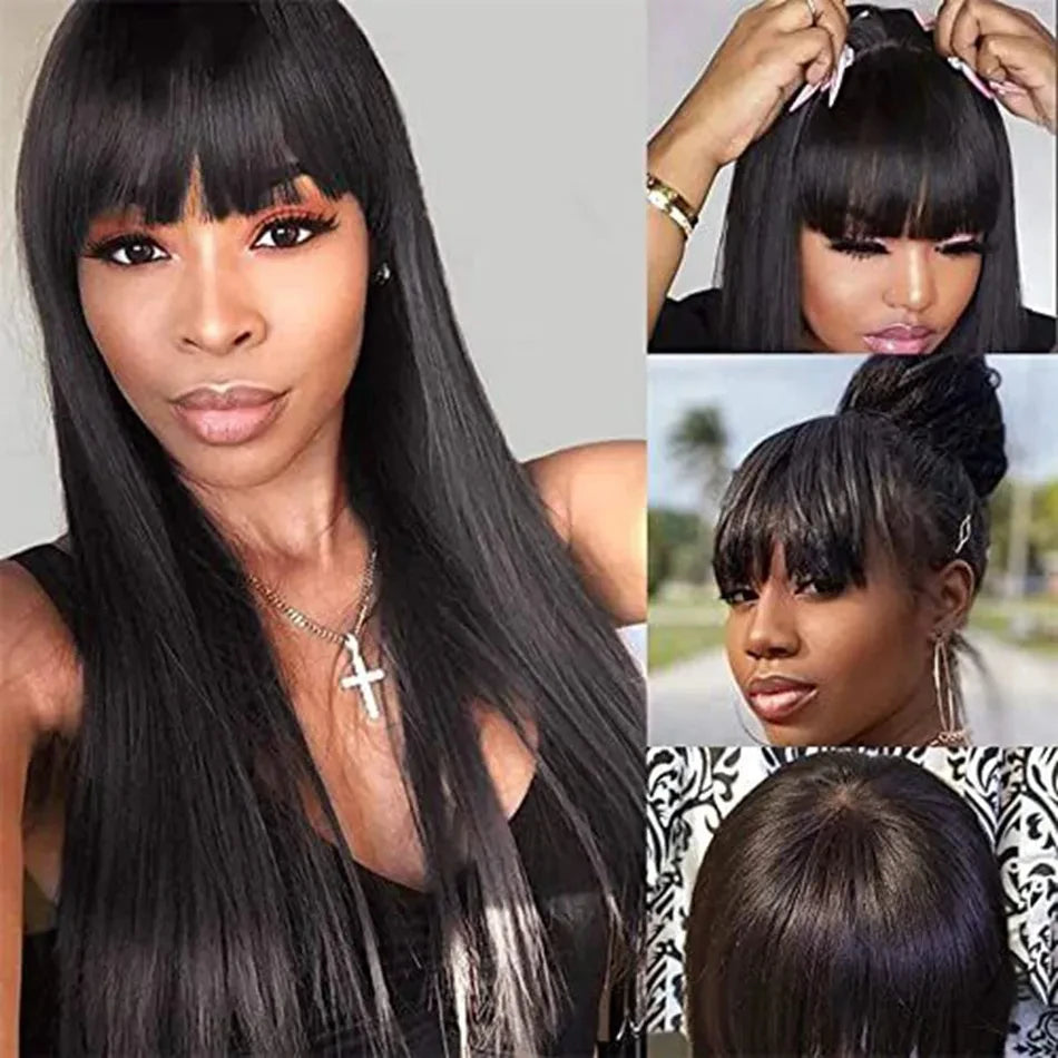 Straight Human Hair Wig
