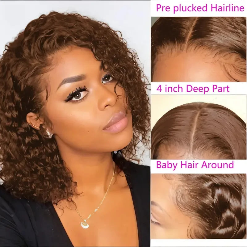 Short Kinky Curly Bob