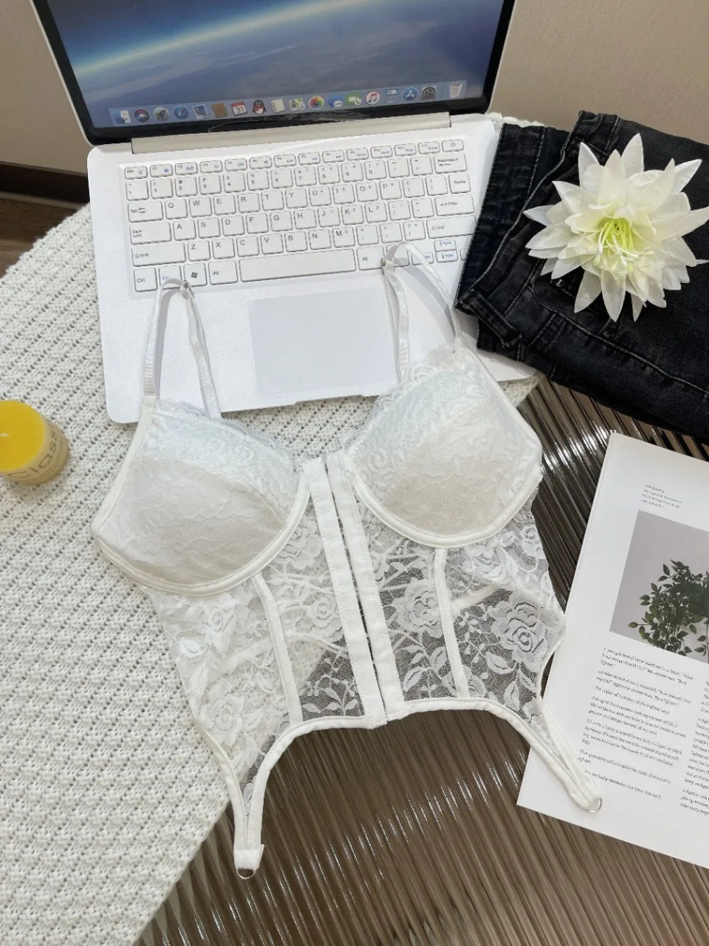 Lace Corset Top