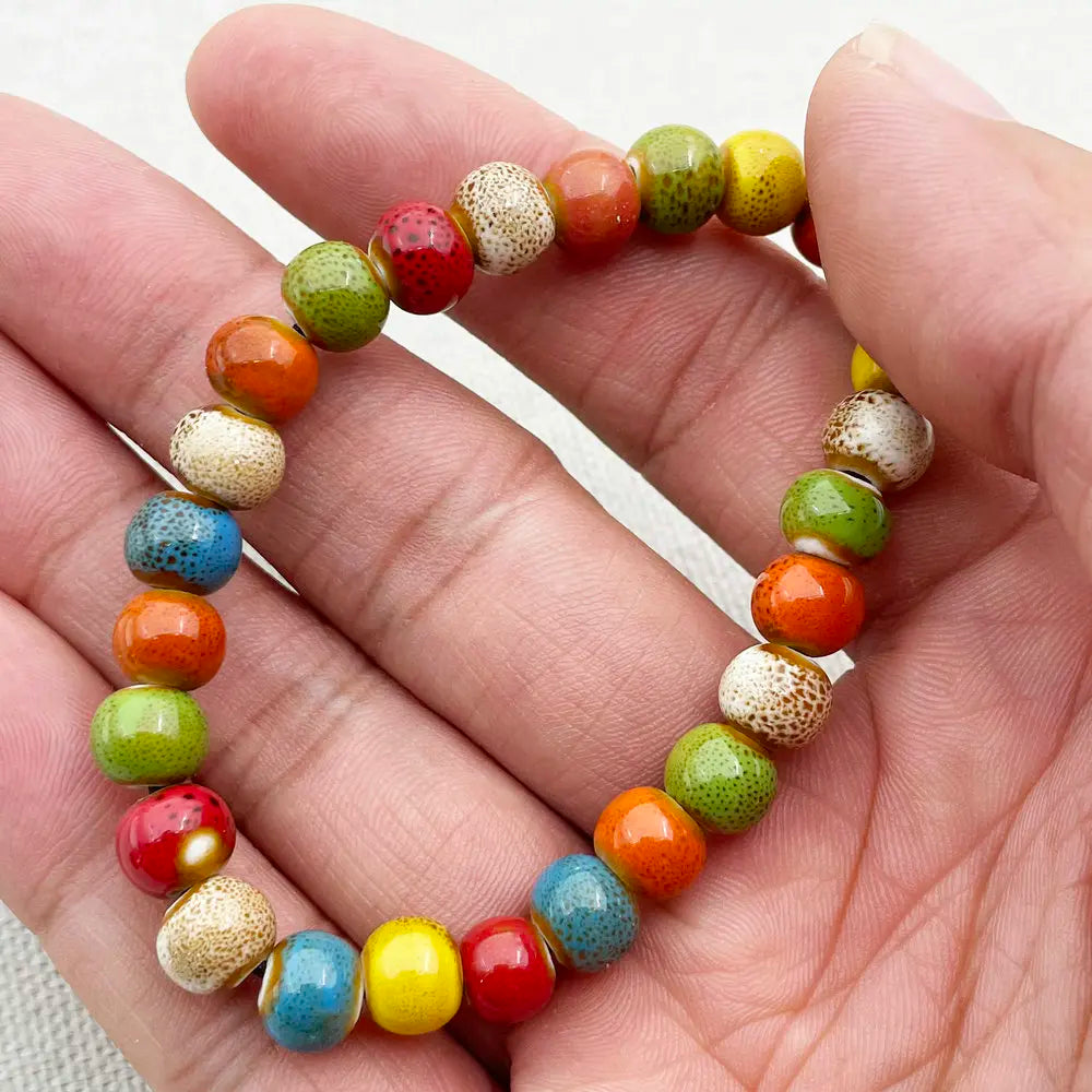 Ceramic Beads Retro  Bracelet