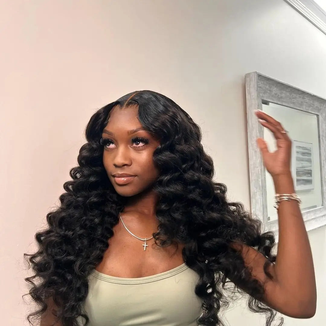 Transparent Human Hair Wig