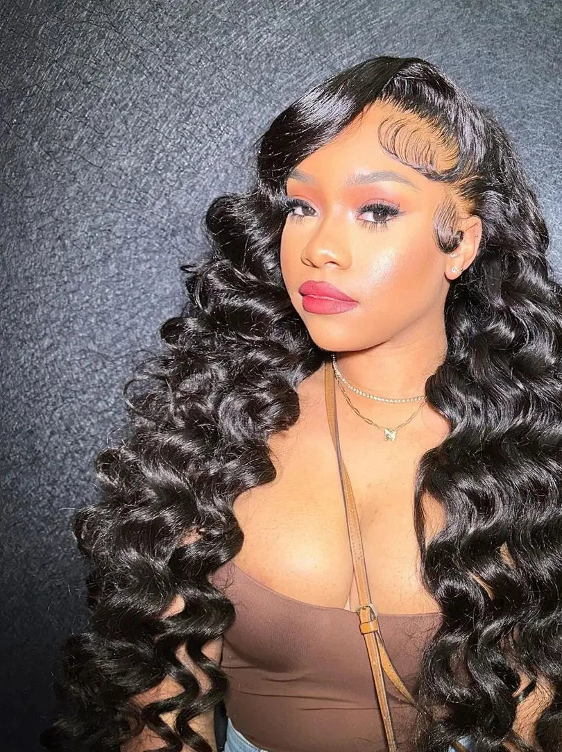 Transparent Human Hair Wig