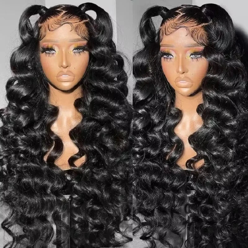Transparent Human Hair Wig