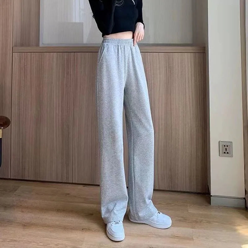Black Gray Sweatpants