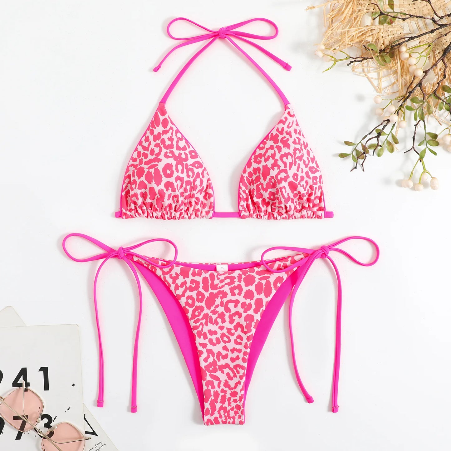 Mini Leopard Bikinis
