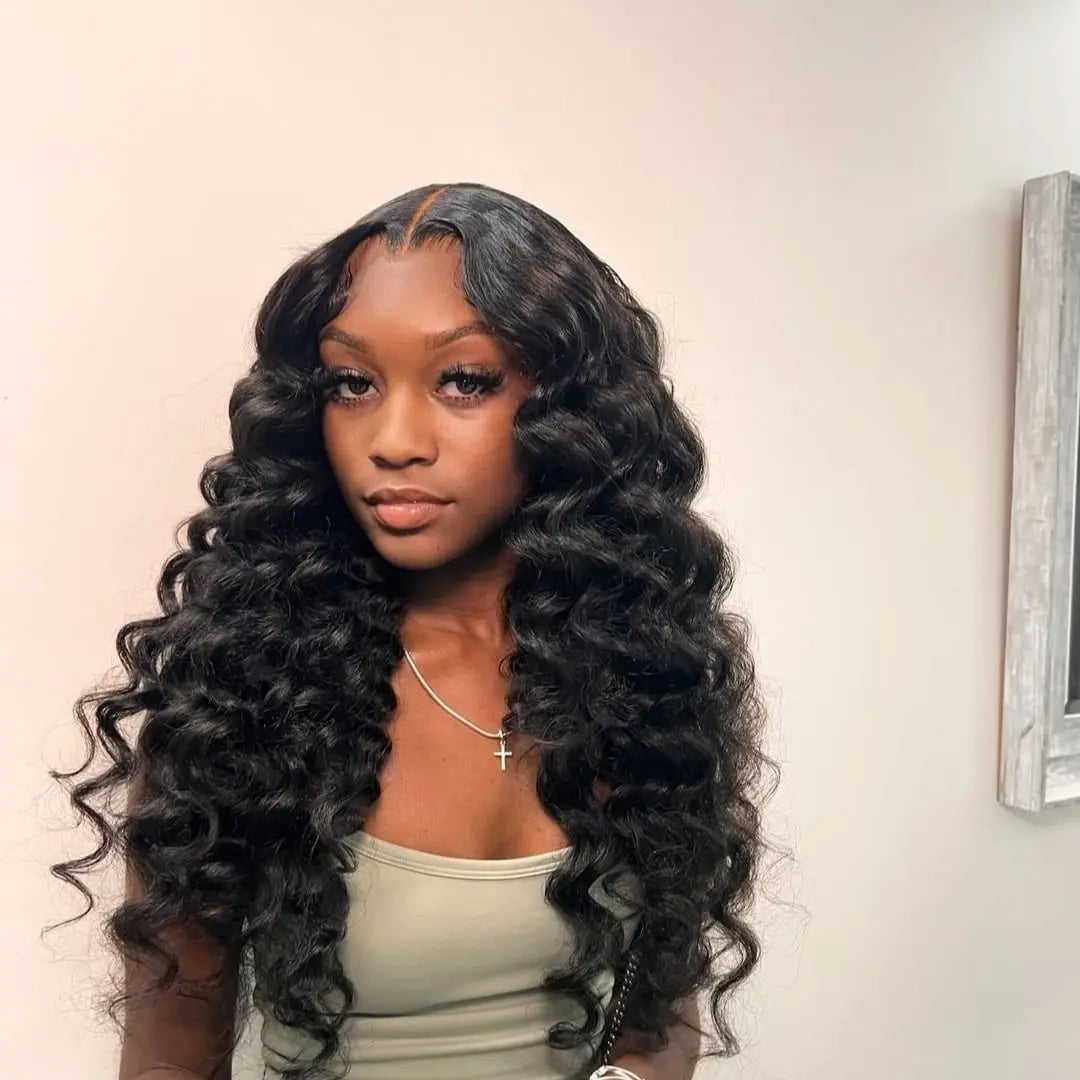 Transparent Human Hair Wig