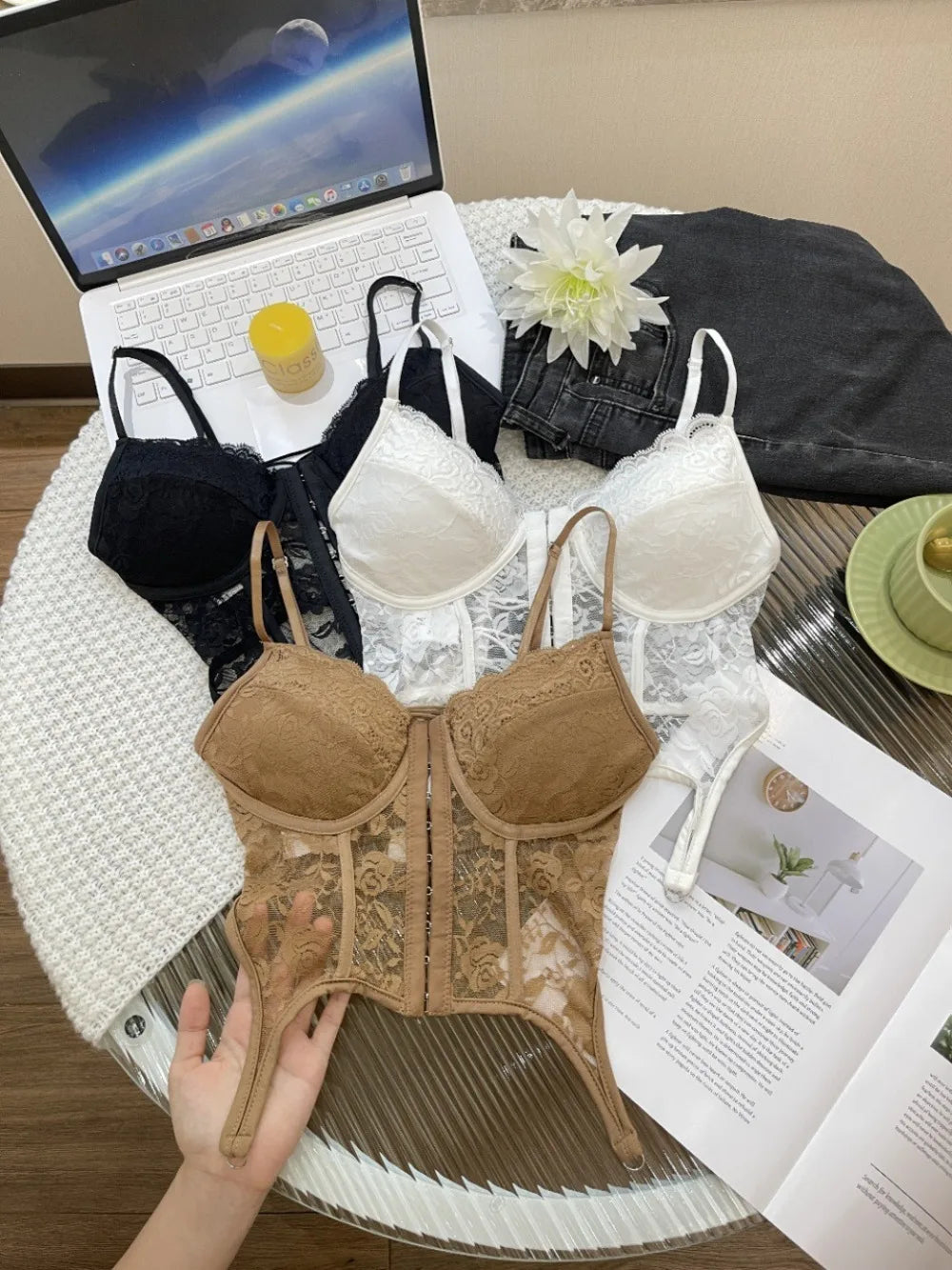 Lace Corset Top