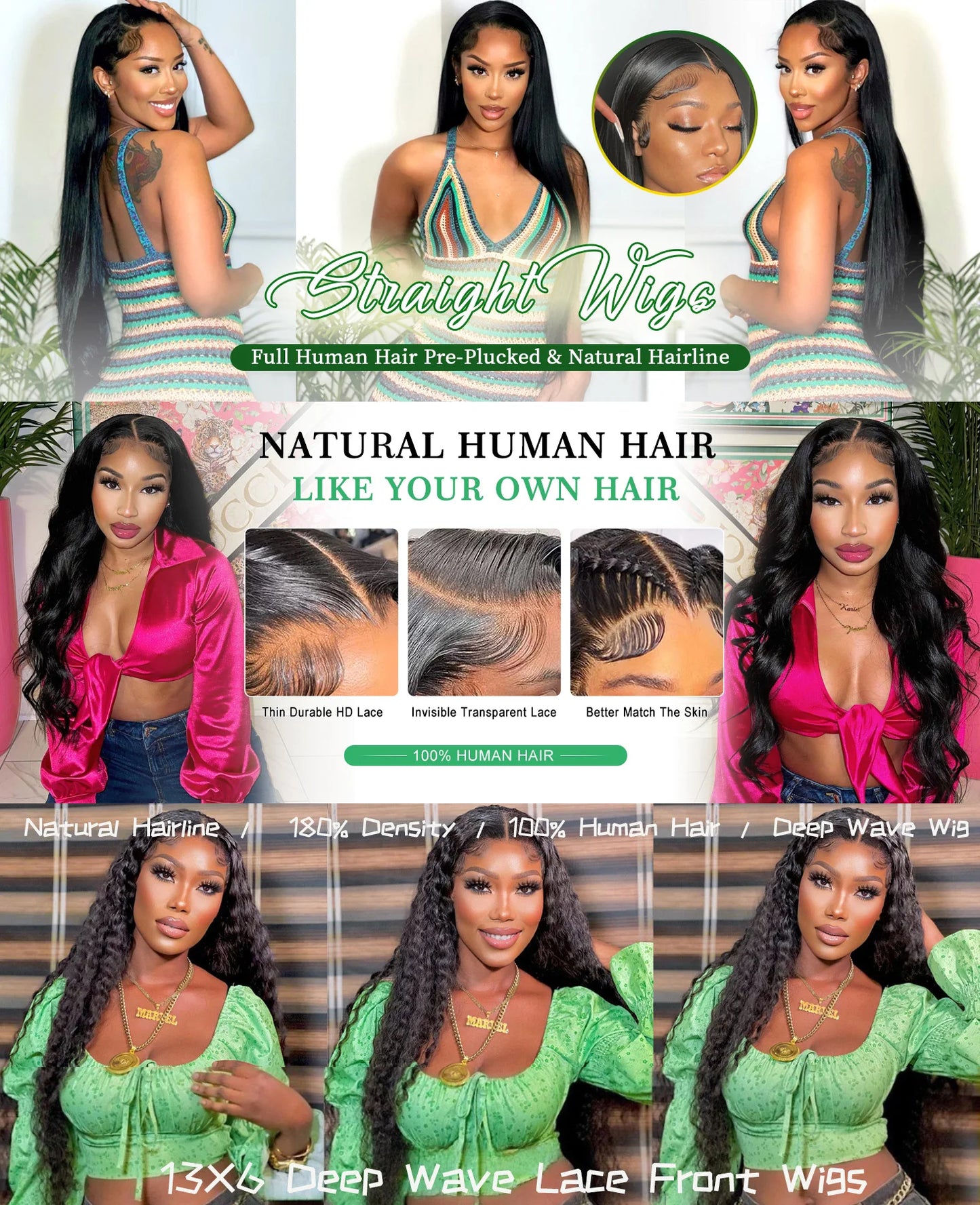 Brazilian Bone Straight hair