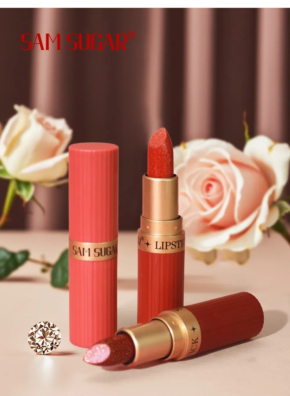 Diamond Glitter Lipstick