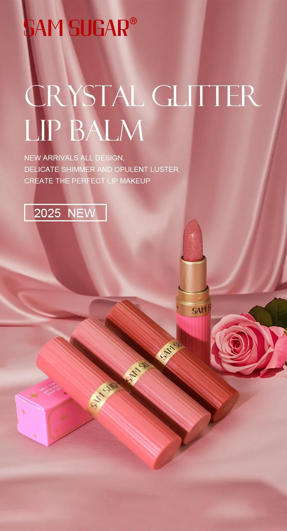 Diamond Glitter Lipstick