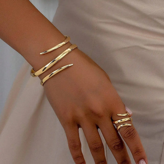 European And American Thick Bracelet