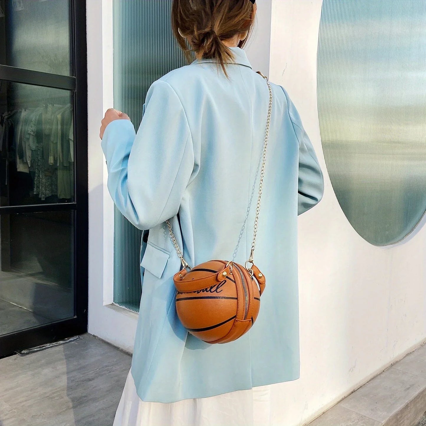 Trendy Chain Shoulder Bag,