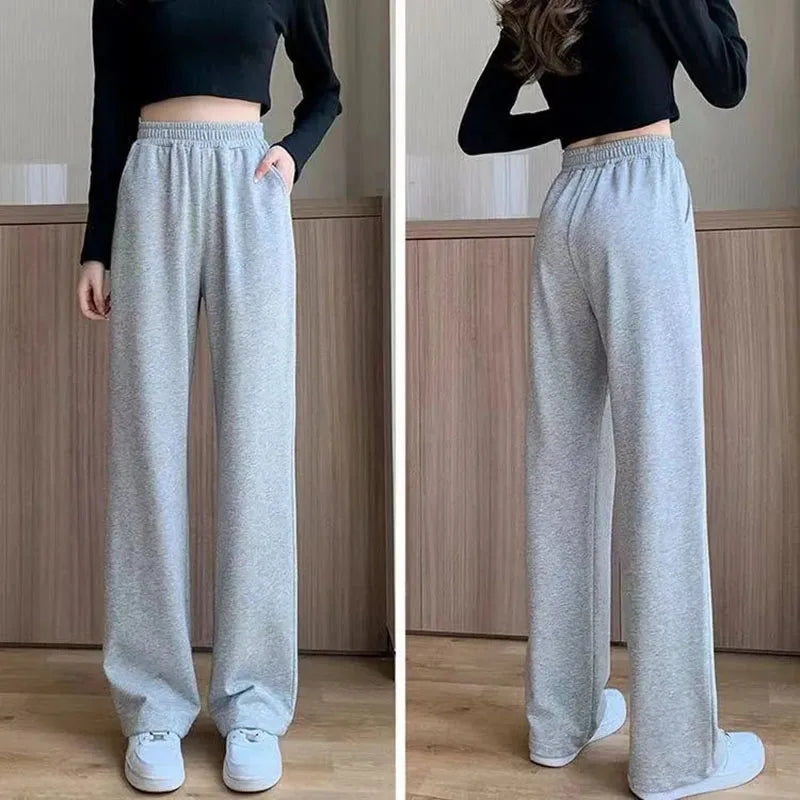 Black Gray Sweatpants