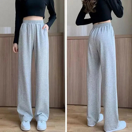 Black Gray Sweatpants