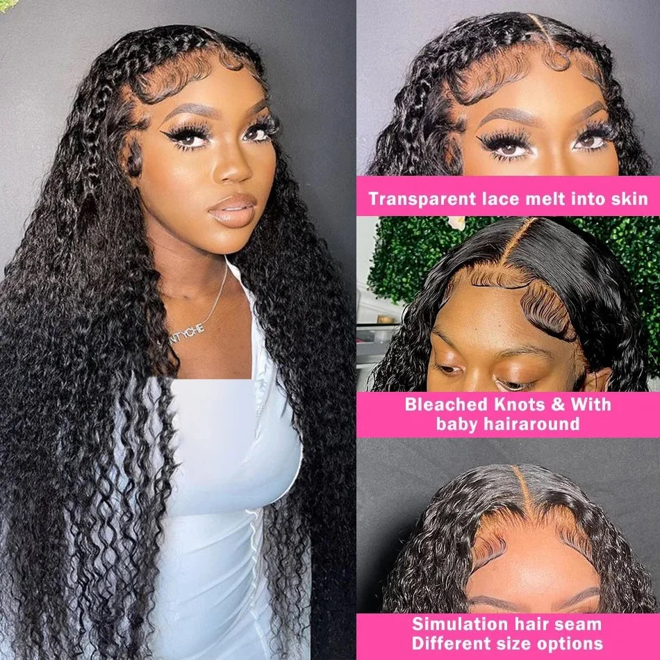 Deep Wave Frontal Wig