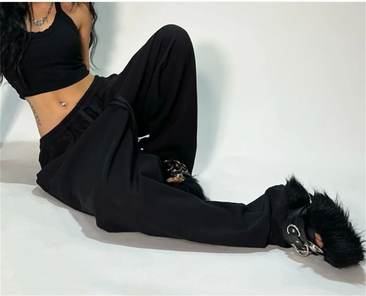 Casual Solid Sweatpants