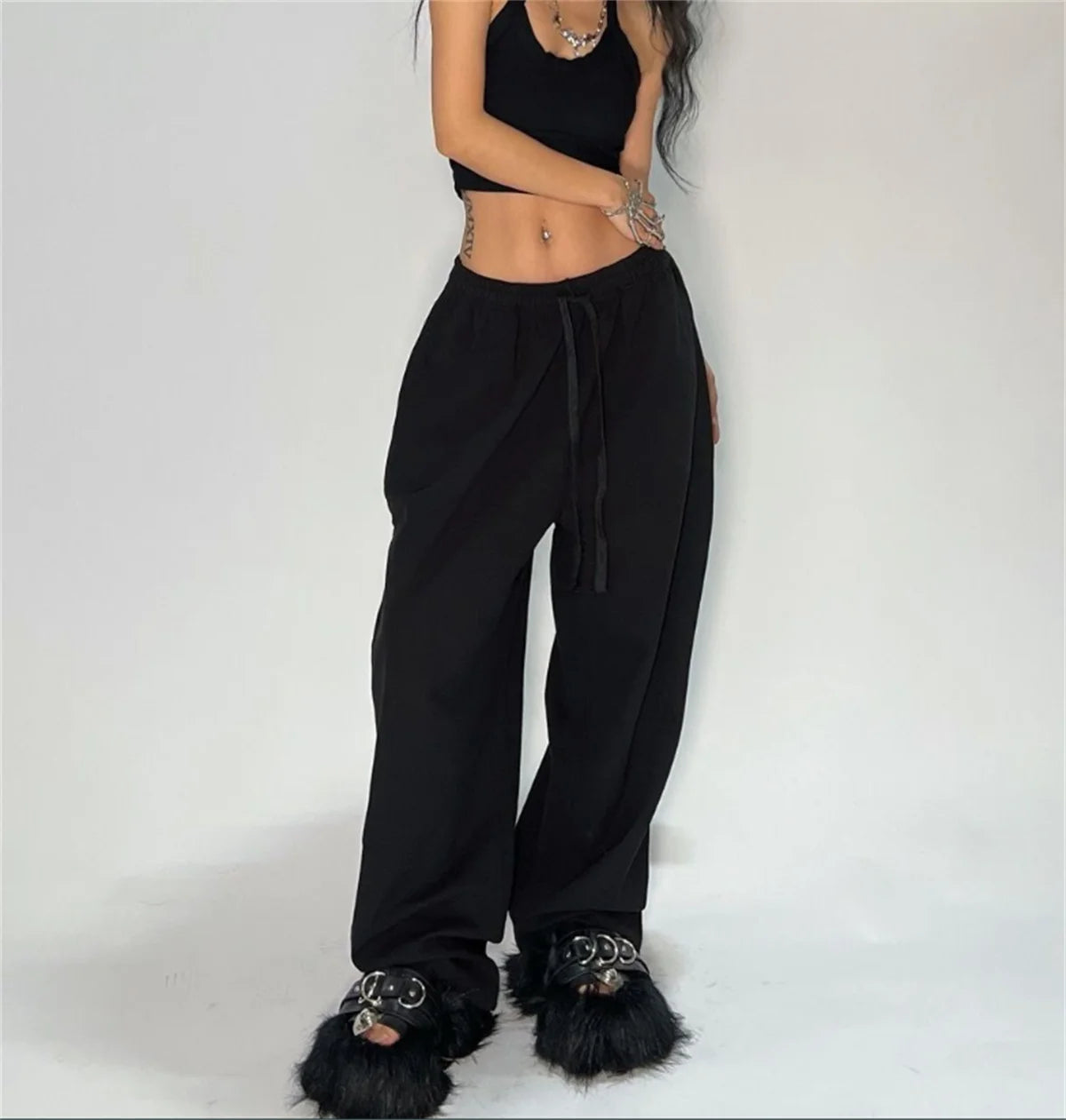 Casual Solid Sweatpants