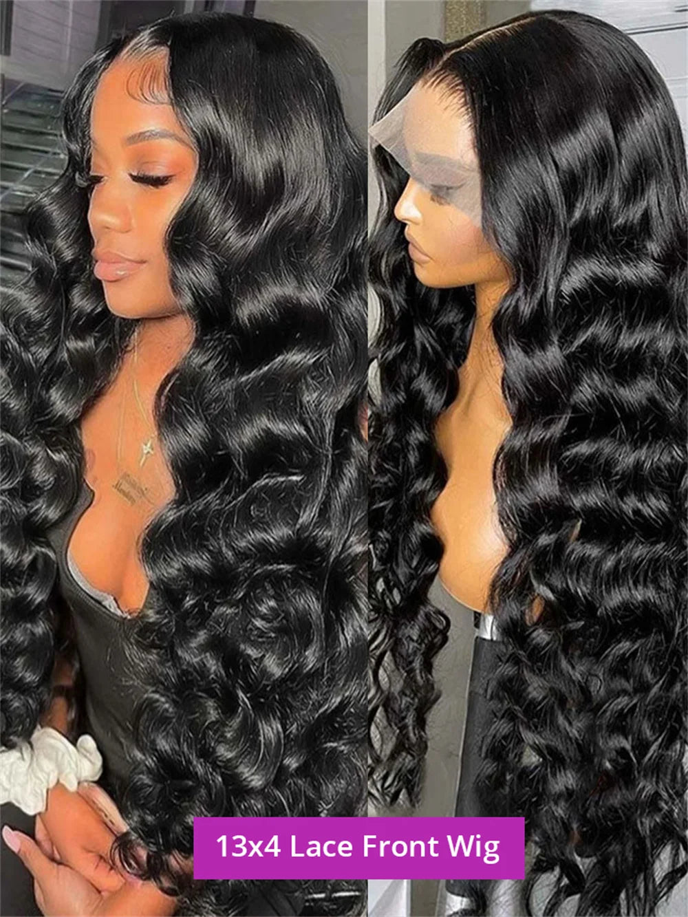 Water Wave Lace Frontal Wigs