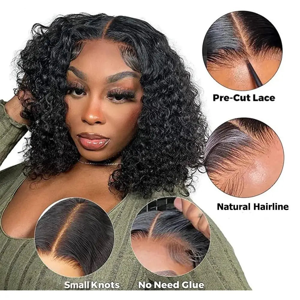 Short Bob Glueless Wigs