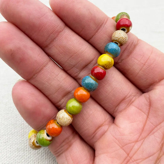 Ceramic Beads Retro  Bracelet