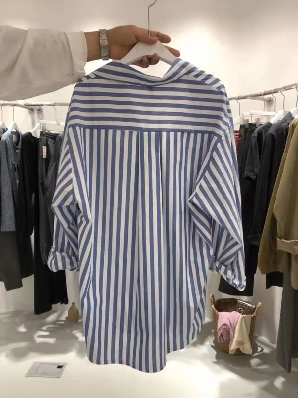 Dongdaemun Striped Shirt