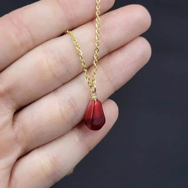 Seed Pendant Necklace